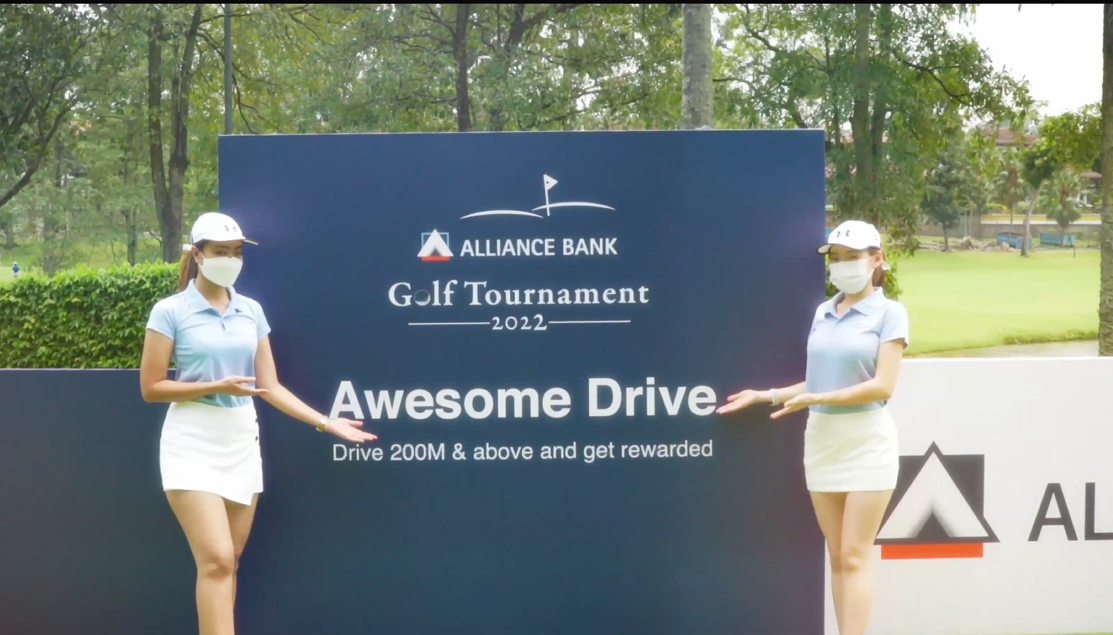 Alliance Bank Golf Tournament: Awesome Drives!